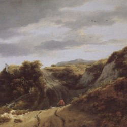 Ruins in a Dune Landscape
